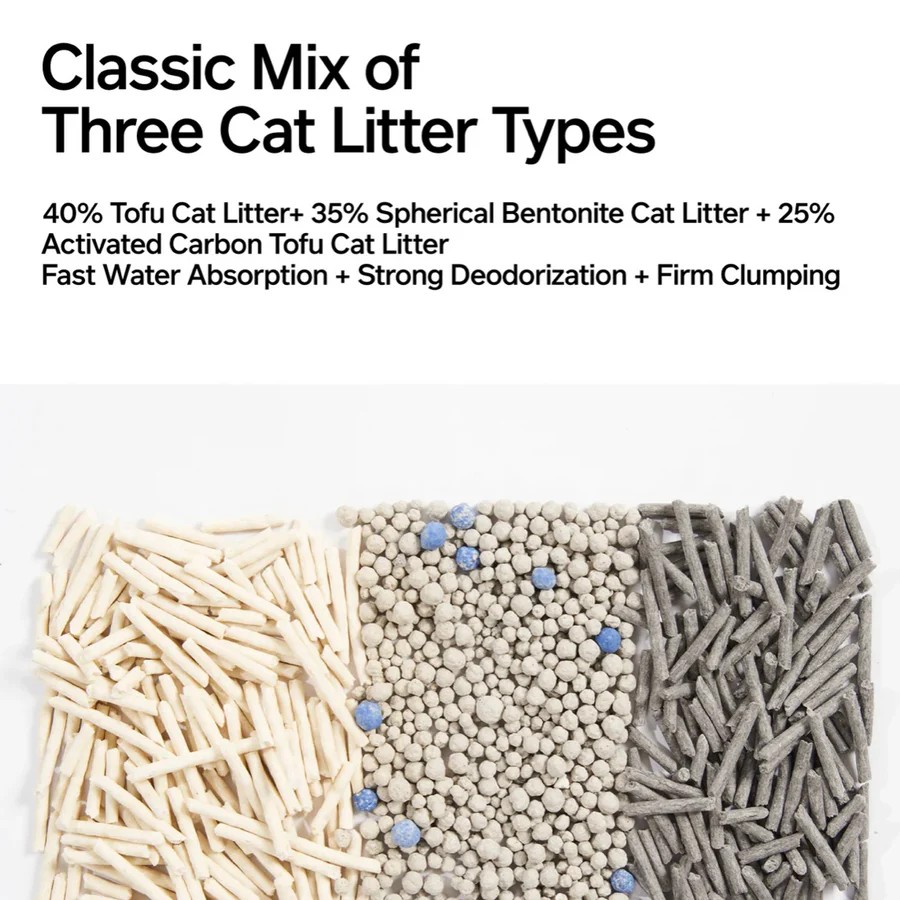 Tofu Mix Bentonite Cat Litter